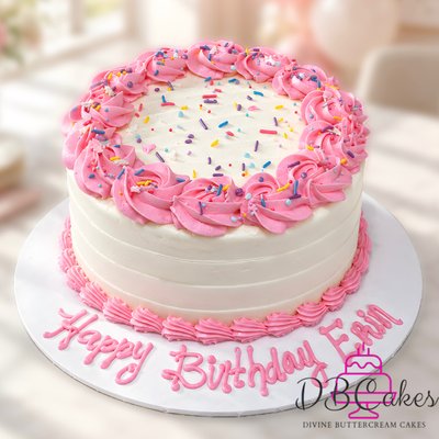 8 Inch  Round Cake (Please Read Cake Description)