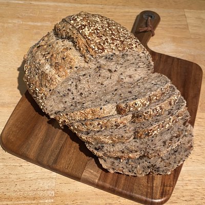 Hearty Seeded Sourdough Loaf
