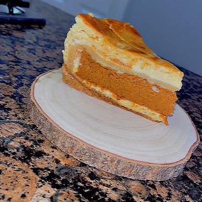 9” Sweet Potato Pie Stuffed Cheesecake