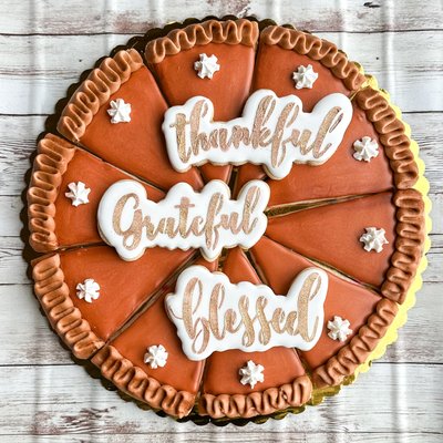 Pumpkin Pie Cookie Platter