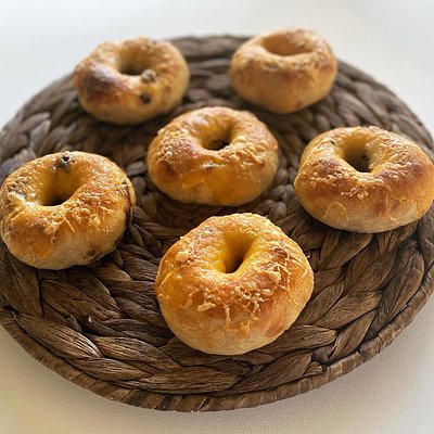 Parmesan Sourdough Bagels (6ct)