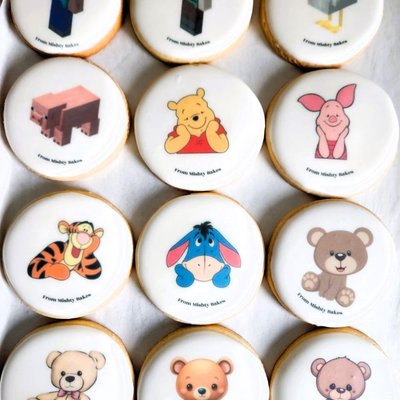 Custom Printed Sugar Cookies (Dozen)