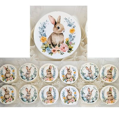 Bunny Theme -12 Mini Bakeshop Bites