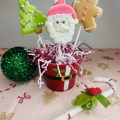 XMAS Cookie Stick Bucket