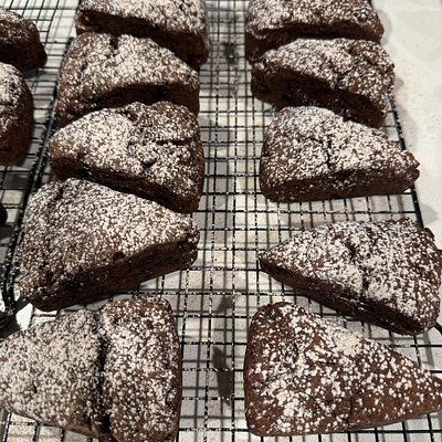 Chocolate Espresso Scones (12)
