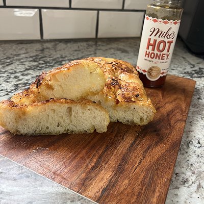 Hot Honey & Parmesan Focaccia 5x9 (Medium)