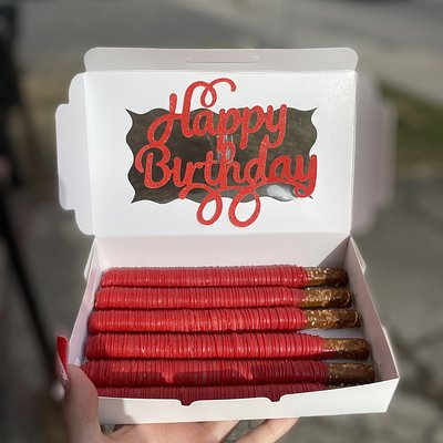 1/2 Dozen Chocolate Covered Pretzels (6 Ct.)