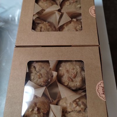 Sourdough Banana Nut Muffins (4 Pack)