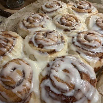 Homemade Cinnamon Rolls (Freshly baked)