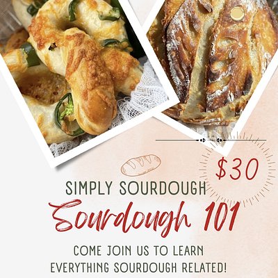 1. Sourdough 101 Class -07/09/2026