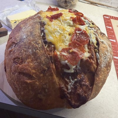 Pepperoni Pizza Loaf