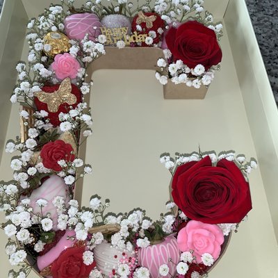 Custom Letter “C” Treat Box