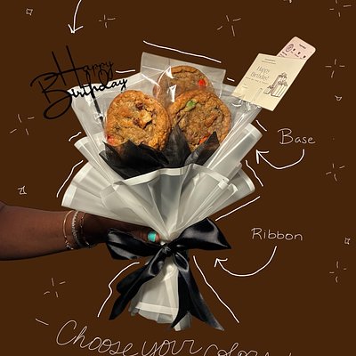 🎉Bday Cookie Bouquets🎉 — Customizable Gift