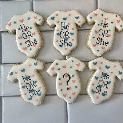 Baby Reveal Cookies Per Dozen