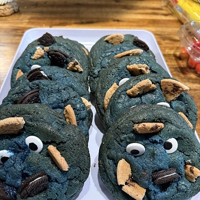 Cookie Monster Bakery Style Cookie