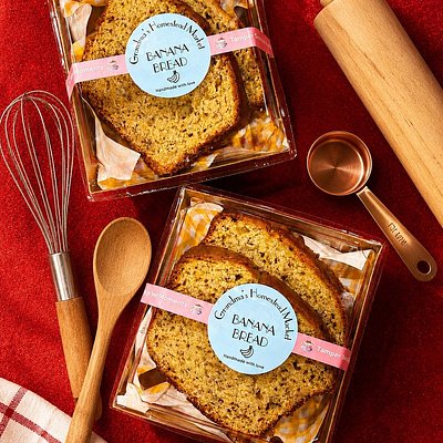 Banana Bread (2 Slices)