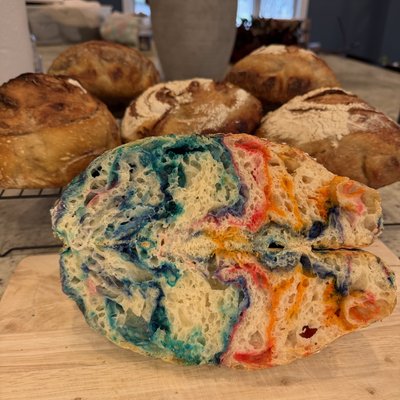 Rainbow loaf 