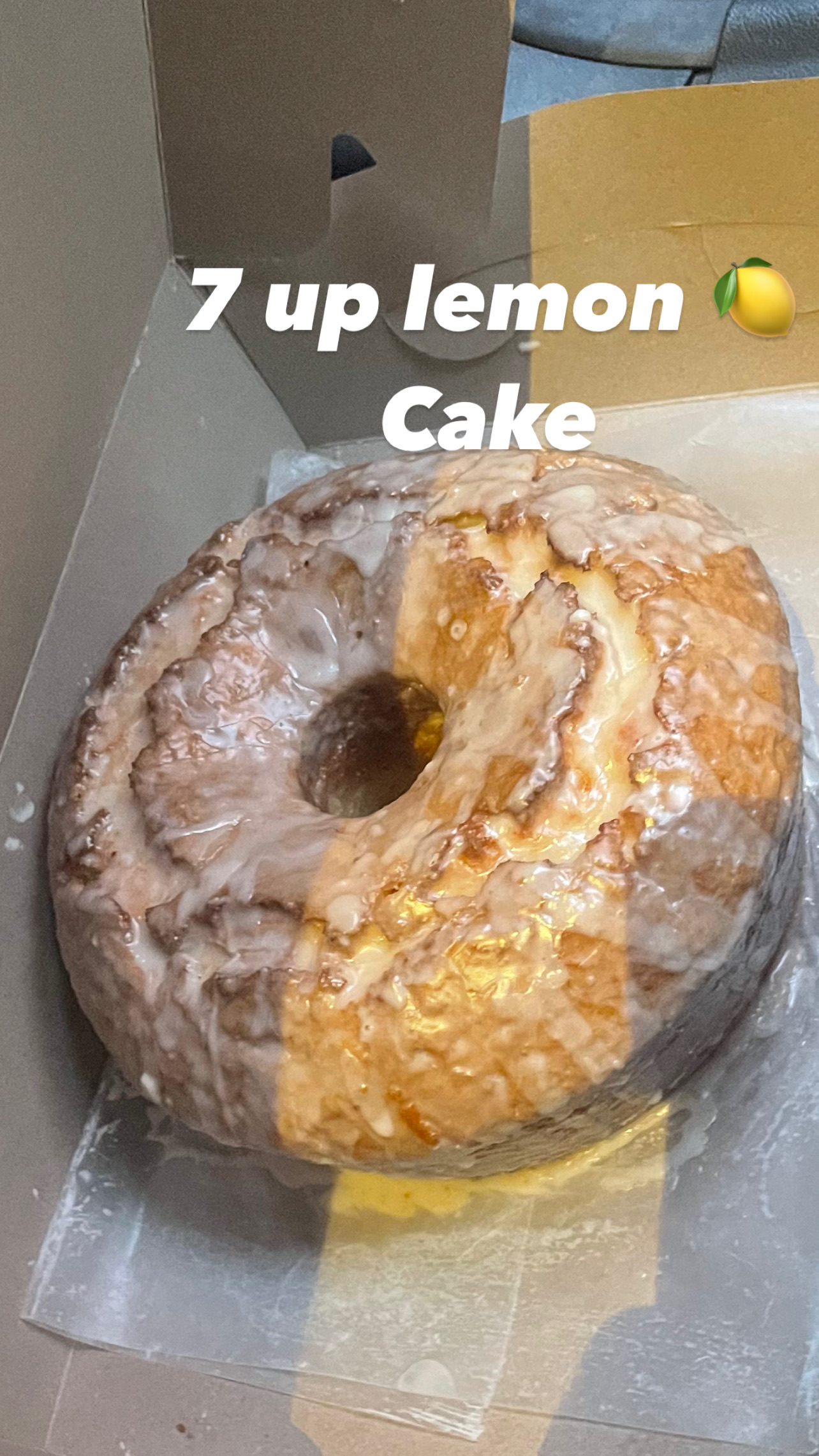 7up Lemon Cake