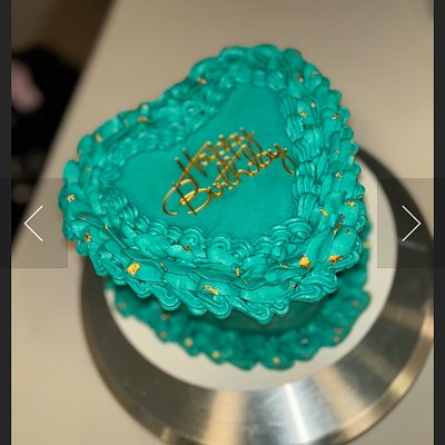 Simple 6-Inch Heart Cake