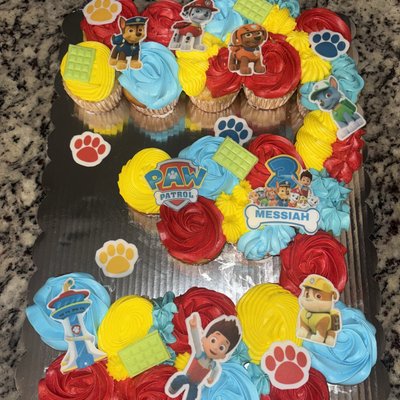 Number Cupcakes 