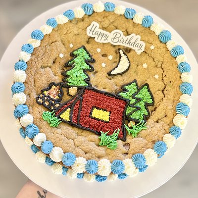 Custom Cookie Cakes Round 