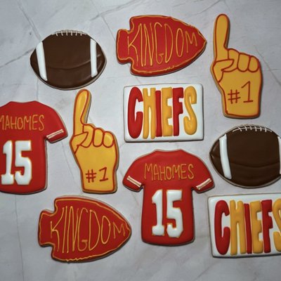 Chiefs Sugar Cookies