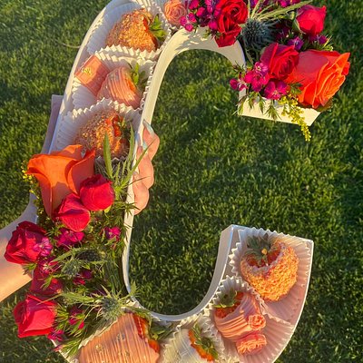 Foral Letter Gift Box 