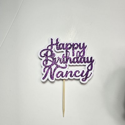 Large Custom Cake Topper 