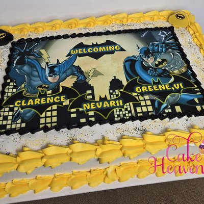 Regular Cake With Edible Image 