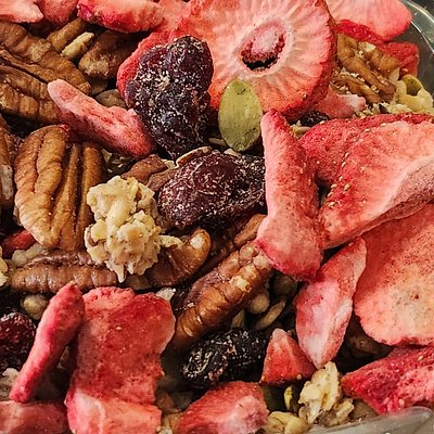 Strawberry Pecan Granola