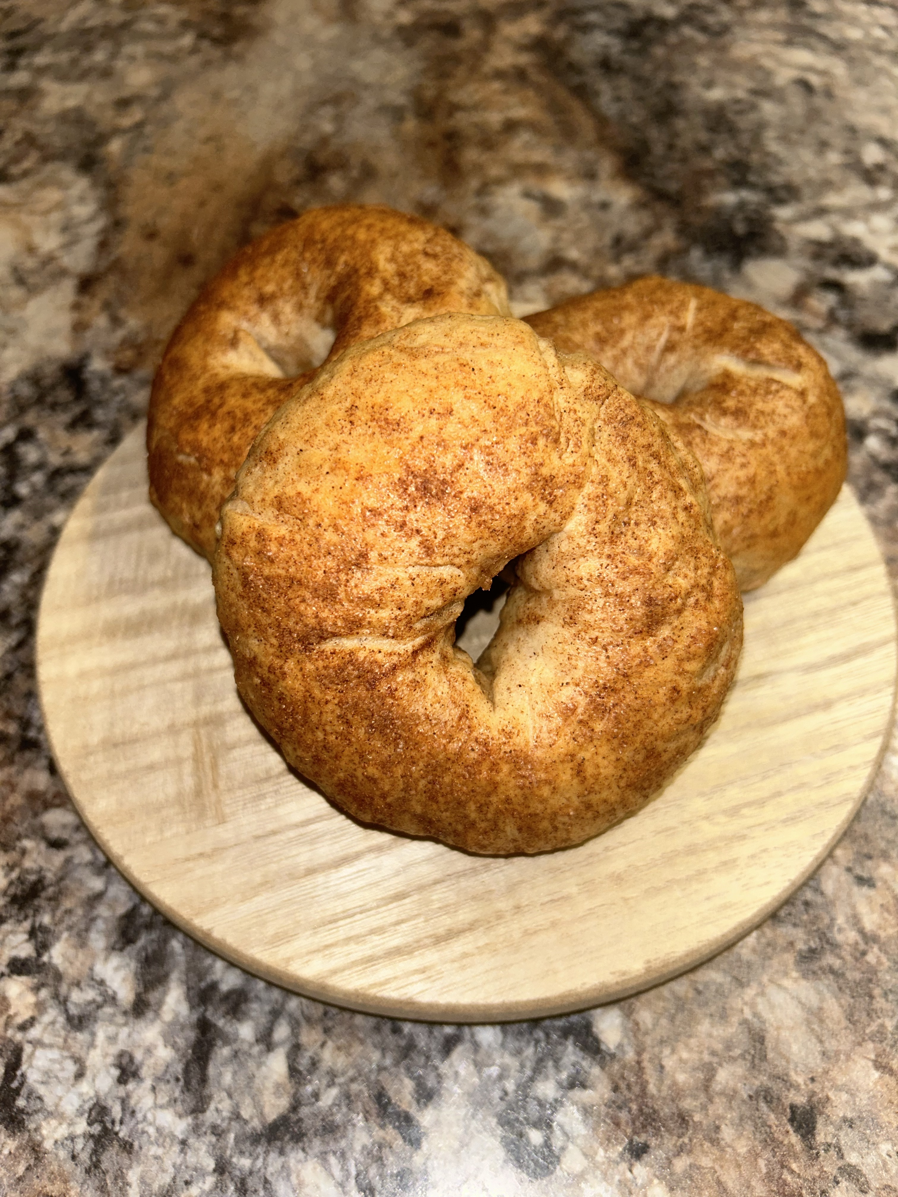 Maple Cinnamon Bagels