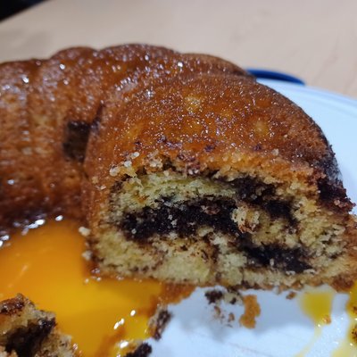 Orange Juice Ripple Cake