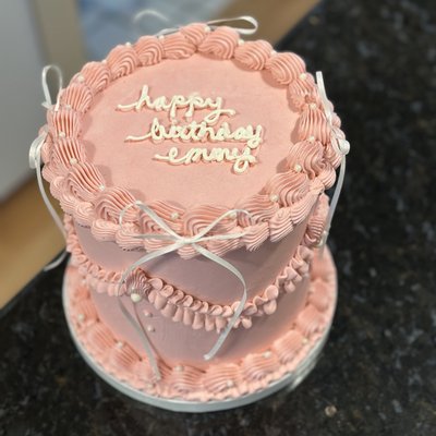 One Tier Cake 🎂 
