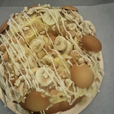 Banana pudding pound cake