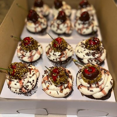 Black Forest Cupcakes 
