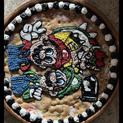 Chocolate Chip cookie Cake