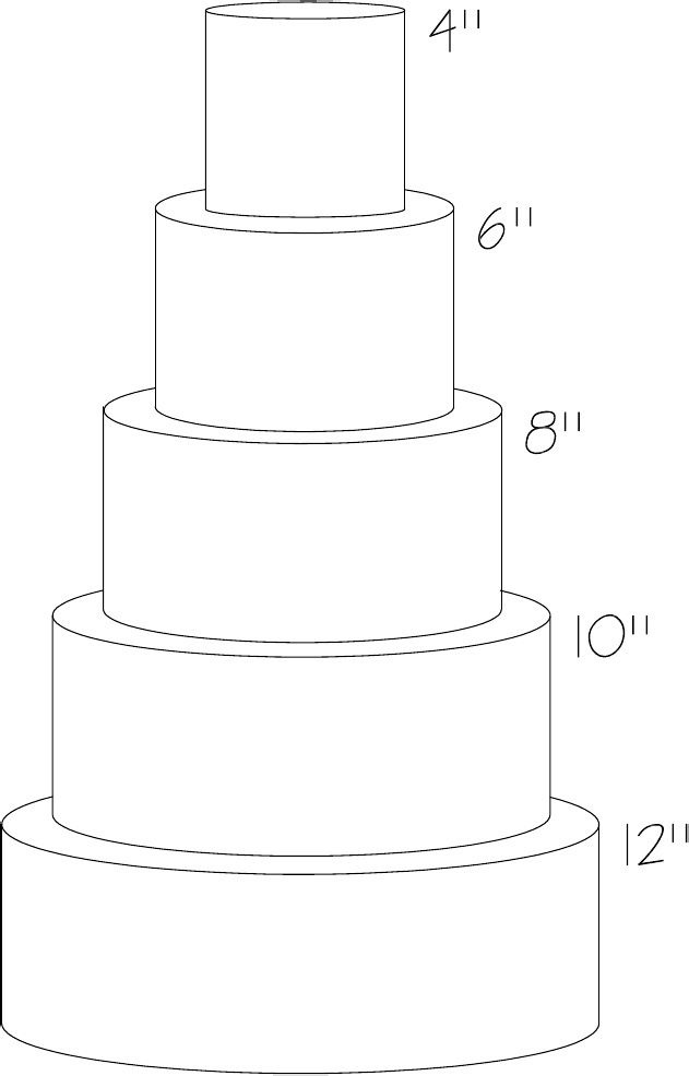 8 inch custom cake 
