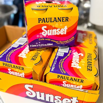 “Spezi” Paulaner Sunset imported German Orange-Cola (case of 24)