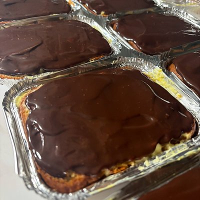 Personal Boston Cream Cake 