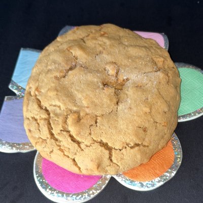 Jumbo Applesauce Stuffed Peanut Butter Cookies 