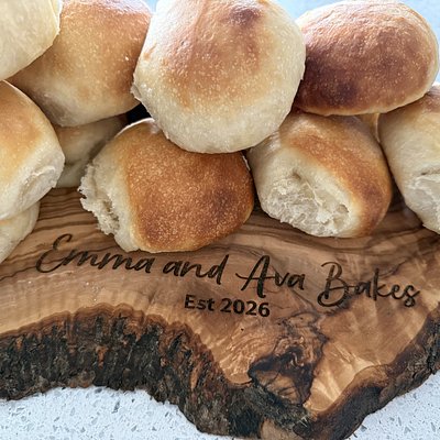 Soft White Sourdough Rolls X12 Small