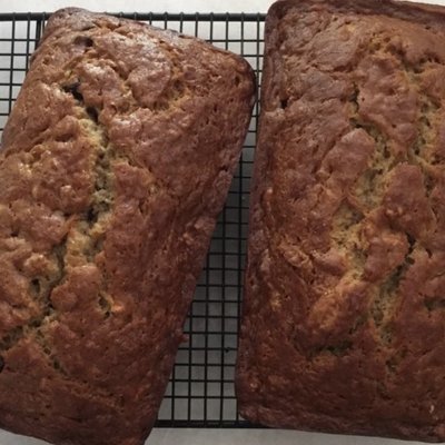 Mini Banana Bread Loaf (No Pecans)