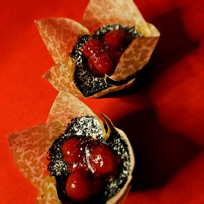 Cherry Cordial Cupcake