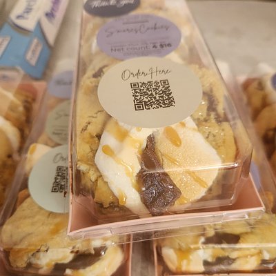  Campfire S'mores Cookies 4ct