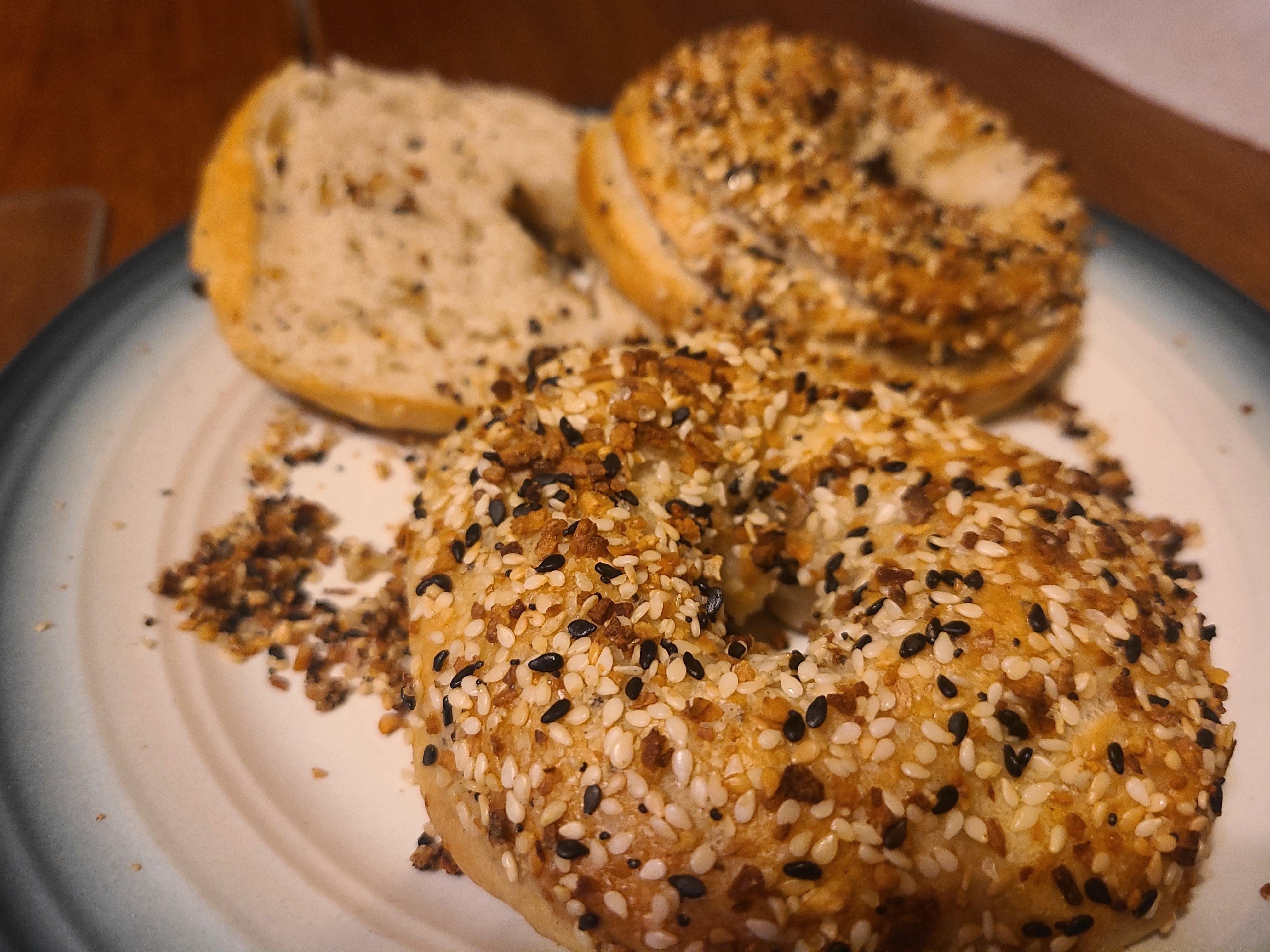 Everything Sourdough Bagels