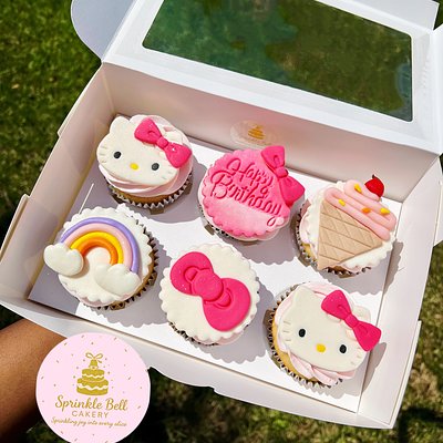 6-Pack Custom Cupcakes