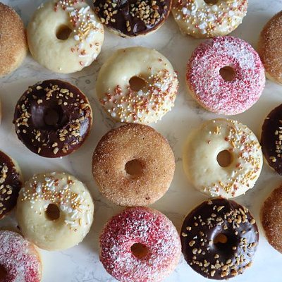 Mini Baked Donuts