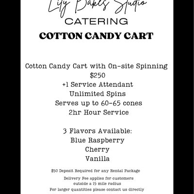Cotton Candy Cart