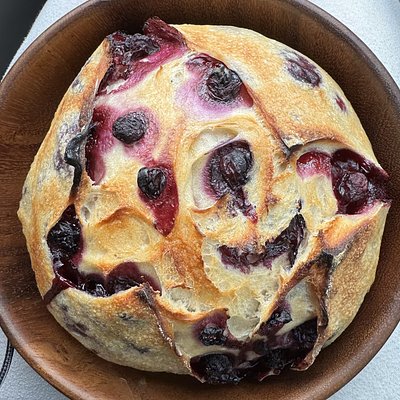 Lemon Blueberry Loaf - Full