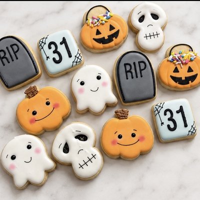 Halloween Mini Dozen Cookie Set